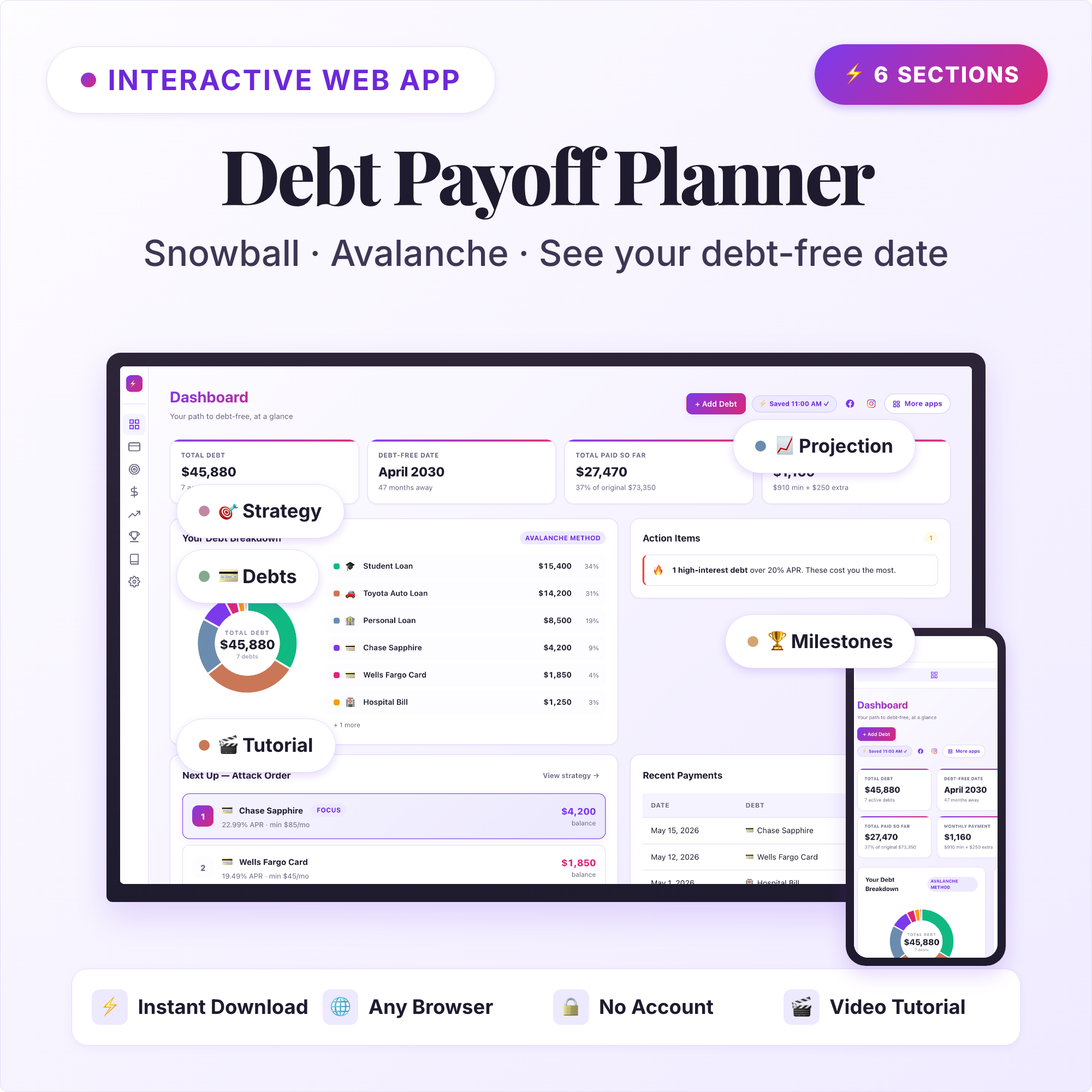 Debt Payoff Planner